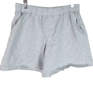 Aerie Long Fleece Shorts